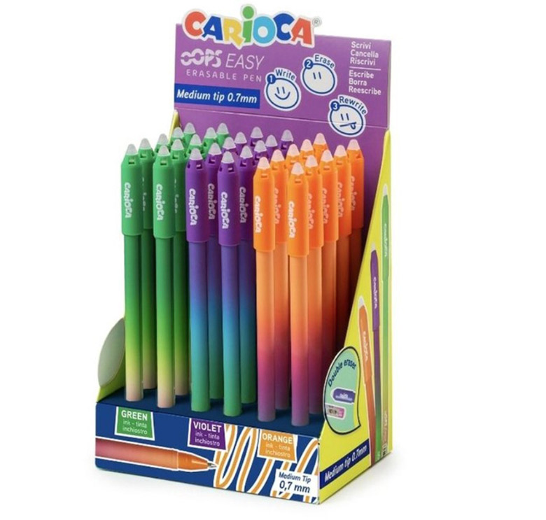 Bolígrafos Carioca Oops Easy