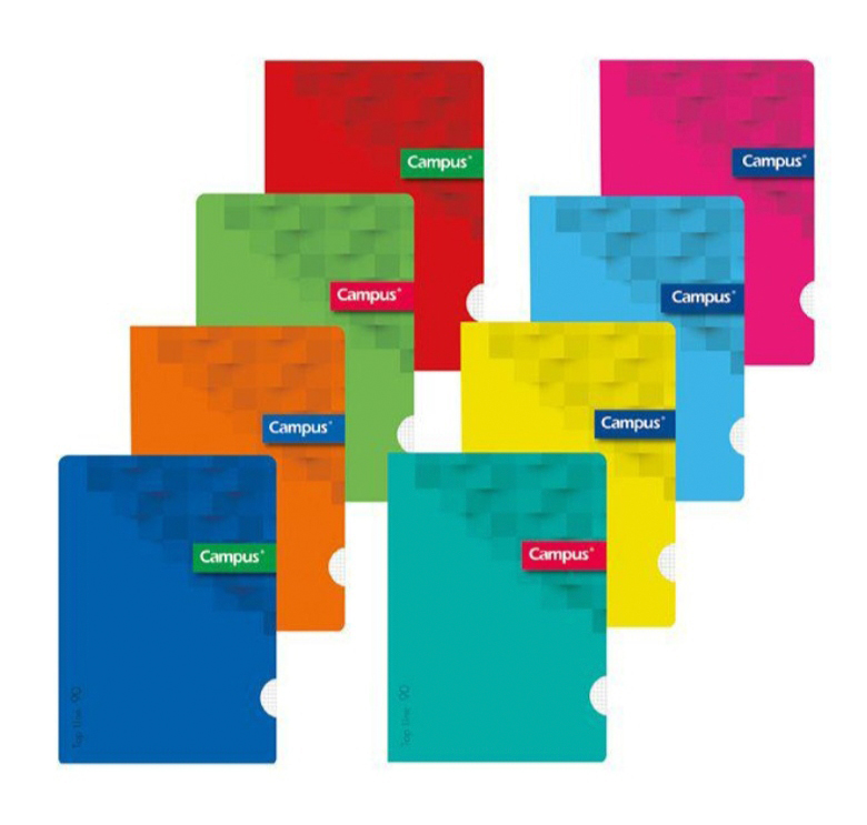 Cuaderno grapas Campus