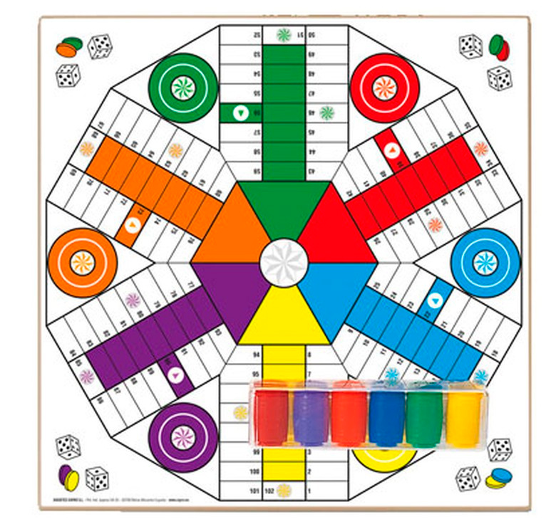 Tablero Parchís+Oca para 6 Jugadores - Imagen 2